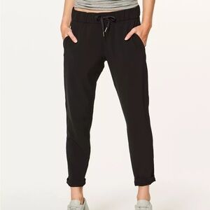 lululemon athletica Black Track Pants Joggers